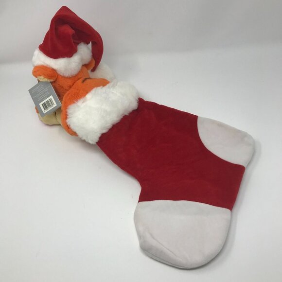 Disney Winnie the Pooh Babys 1st Tigger Plush Red Holiday Christmas Stocking 17" - Picture 6 of 8